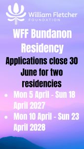 William Fletcher Foundation Bundanon Residency